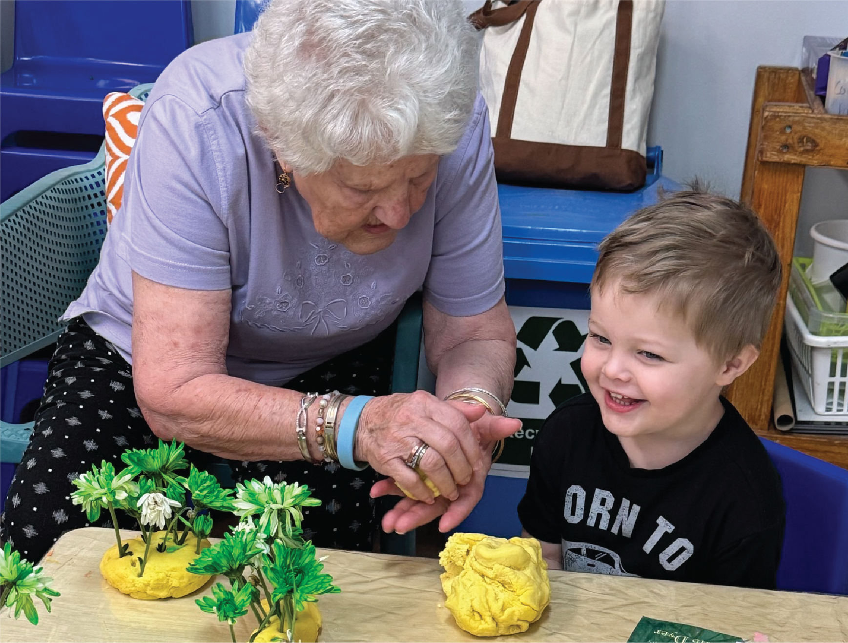 SNS Childcare Bentley Small Steps "Small Steps" Intergenerational Program